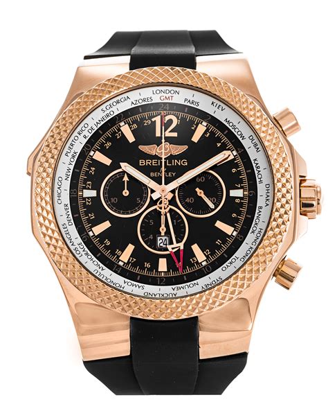 breitling bentley gold watch for sale|pre owned breitling bentley watches.